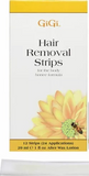 GiGi Hair Removal Strips for the Body 12 Strips #0660 pure