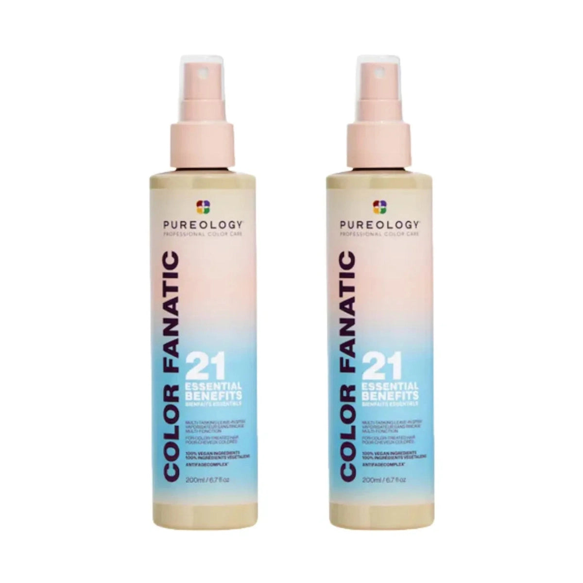 2-Pack Pureology Color Fanatic, Leave-in / Spray < 6.7 oz > new package