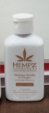Hempz Tahitian Vanilla & Ginger Herbal Body Moisturizer Lotion : 2.25 oz travel care