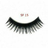 Stardel Eye Lashes 100% Human Hair Black one pair Choose Number