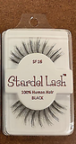 Stardel Eye Lashes 100% Human Hair Black one pair Choose Number