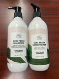 AG Hair Curl Fresh Shampoo & Conditioner 12 oz / Duo  pure type