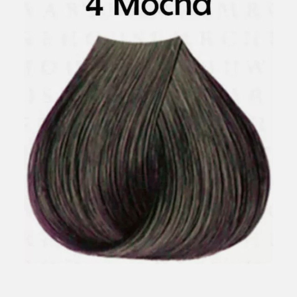 Satin hair color 4 Mocha: Mocha Brown 3 oz