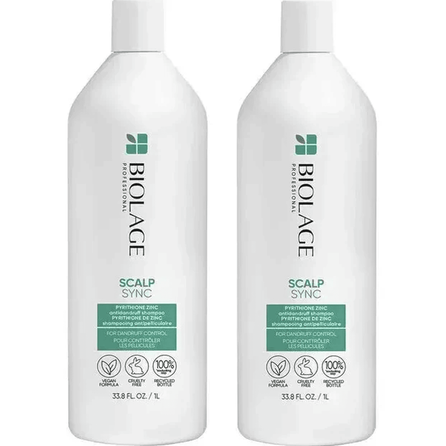 (2 Pack) Matrix Biolage / Antidandruff Shampoo 33.8 oz pure ✔