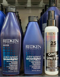 Redken Brownlights / Duo & One United 5 oz. 3pc Set aura
