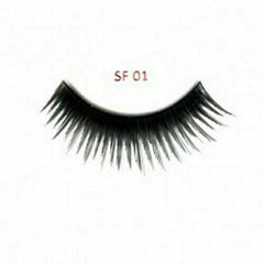 Stardel Eye Lashes 100% Human Hair Black ONE pair Choose Number