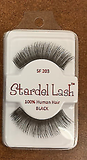 Stardel Eye Lashes 100% Human Hair Black ONE pair Choose Number