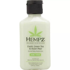 Hempz Exotic Green Tea & Asian Pear Herbal Body Moisturizer :  66ml/2.2oz care