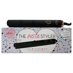 Insta Styler - Ceramic Hair Curler / Black by Aria Beauty #542683 care
