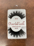 Stardel Eye Lashes 100% Human Hair Black one pair Choose Number