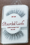 Stardel Eye Lashes 100% Human Hair Black one pair Choose Number