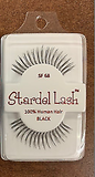 Stardel Eye Lashes 100% Human Hair Black one pair Choose Number