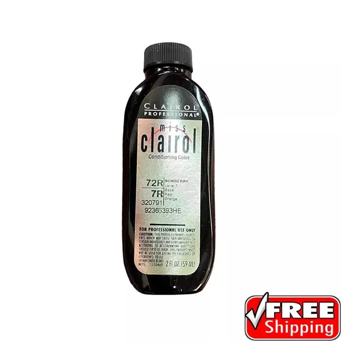Miss Clairol Conditioning Color Liquid Hair Color 2 oz 72R Sunberry pure