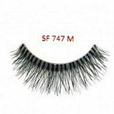 Stardel Eye Lashes 100% Human Hair Black one pair Choose Number pure