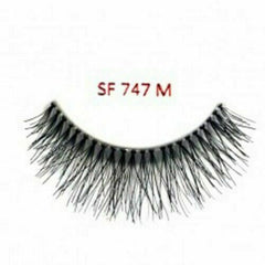 Stardel Eye Lashes 100% Human Hair Black one pair Choose Number pure