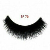 Stardel Eye Lashes 100% Human Hair Black one pair Choose Number