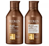 Redken All Soft Mega / Curls Shampoo & Conditioner 10.1 oz DUO