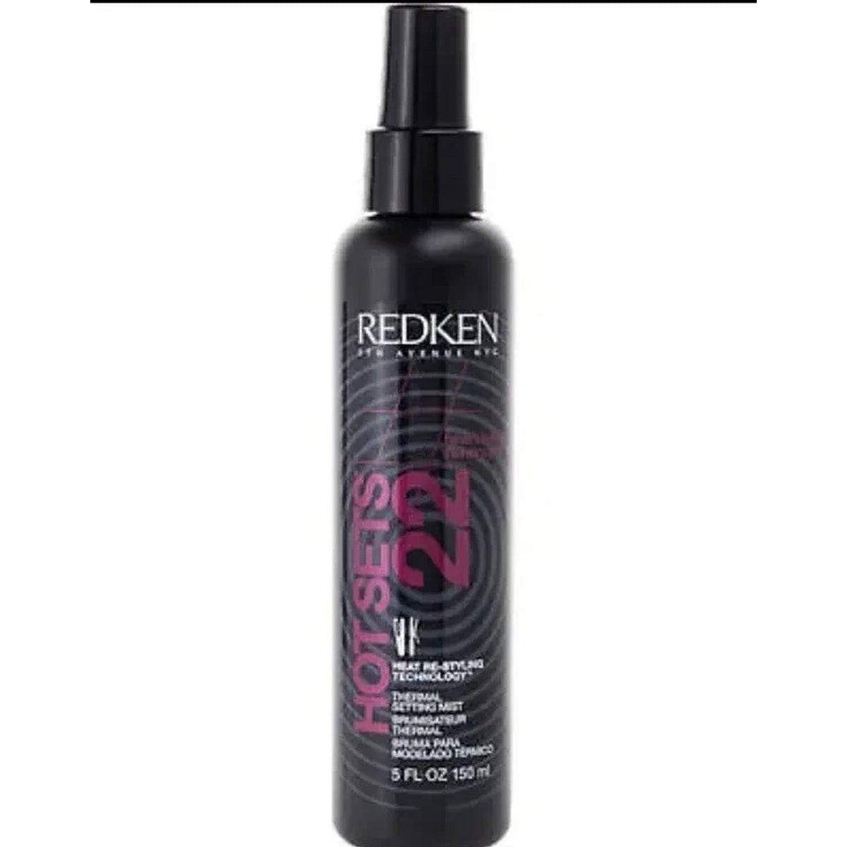 Redken #22 Hot Sets / Thermal Setting Mist 5 oz pure fs