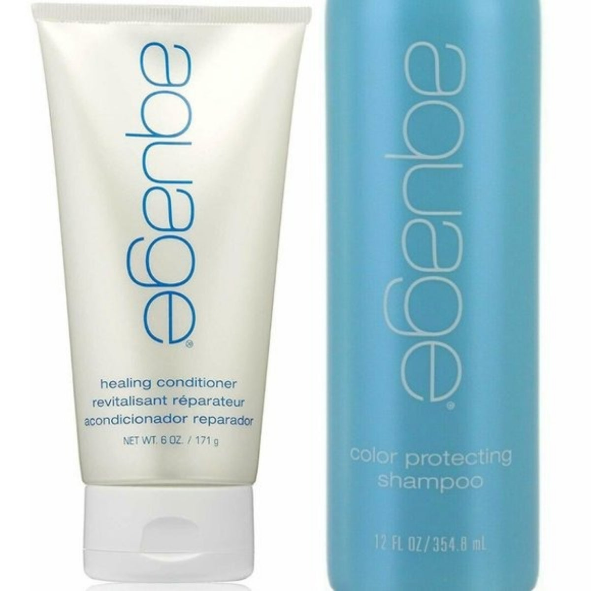 Aquage / Color Protecting Shampoo 12 oz & Healing Conditioner 6 oz - DUO