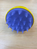 Dr. Scalp Massager MADE IN USA Shampoo Brush Soft Head Scrub Silicone yellow pure