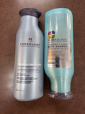 Pureology Strength Cure BLONDE Shampoo 9 oz & Conditioner 8.5 oz Duo pure