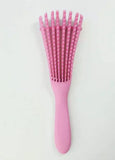 Flexable Detangling Hair Brush Wet/Dry Detangle Curly Natural pink care