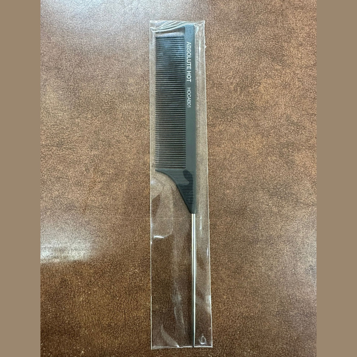 Absolute Carbon Comb: Metal Tail Heat Safe up to 450F. HOCAB01