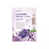 La beaute' Lavender Relaxing Spa Mask made in Korea pure type