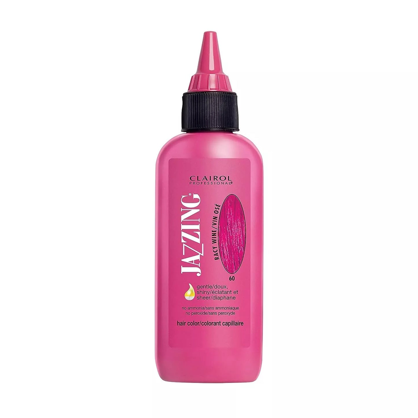 Clairol Jazzing Semi Permanent 60 Racy Winde Hair Color 3 oz fs