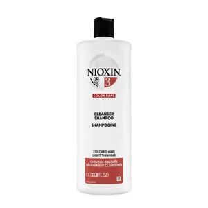 33.8 oz Nioxin System 3 Cleanser Shampoo (new package) pure