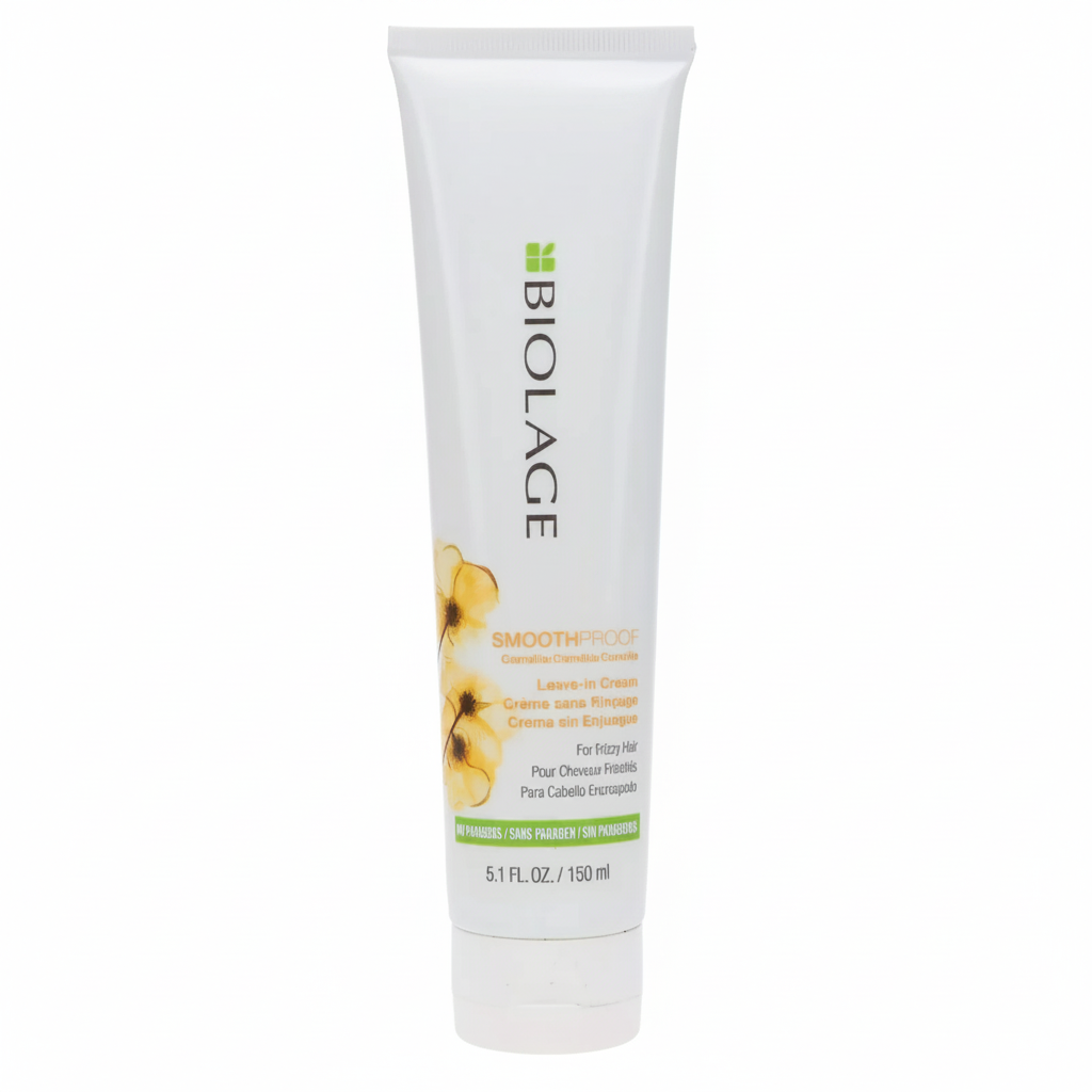 Matrix Biolage Smoothproof Leave-In Cream 5.1 oz single tube, square product image