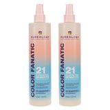 2 Pack - Pureology / Color Fanatic Leave In Spray 13.5 oz (new package)