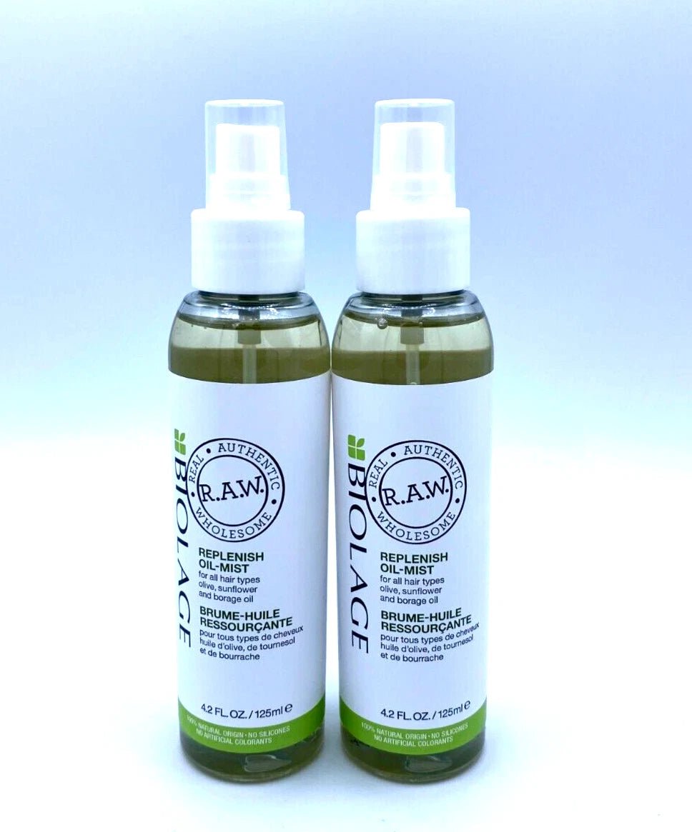 Mtrix Biolage Raw Replenish Oil Mist 4.2 oz (pack of 2) - vv - Choice Forever Beauty
