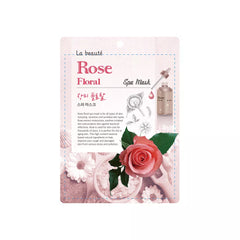 La beaute' Rose Floral Spa Mask, essence mask pack made in Korea pure type