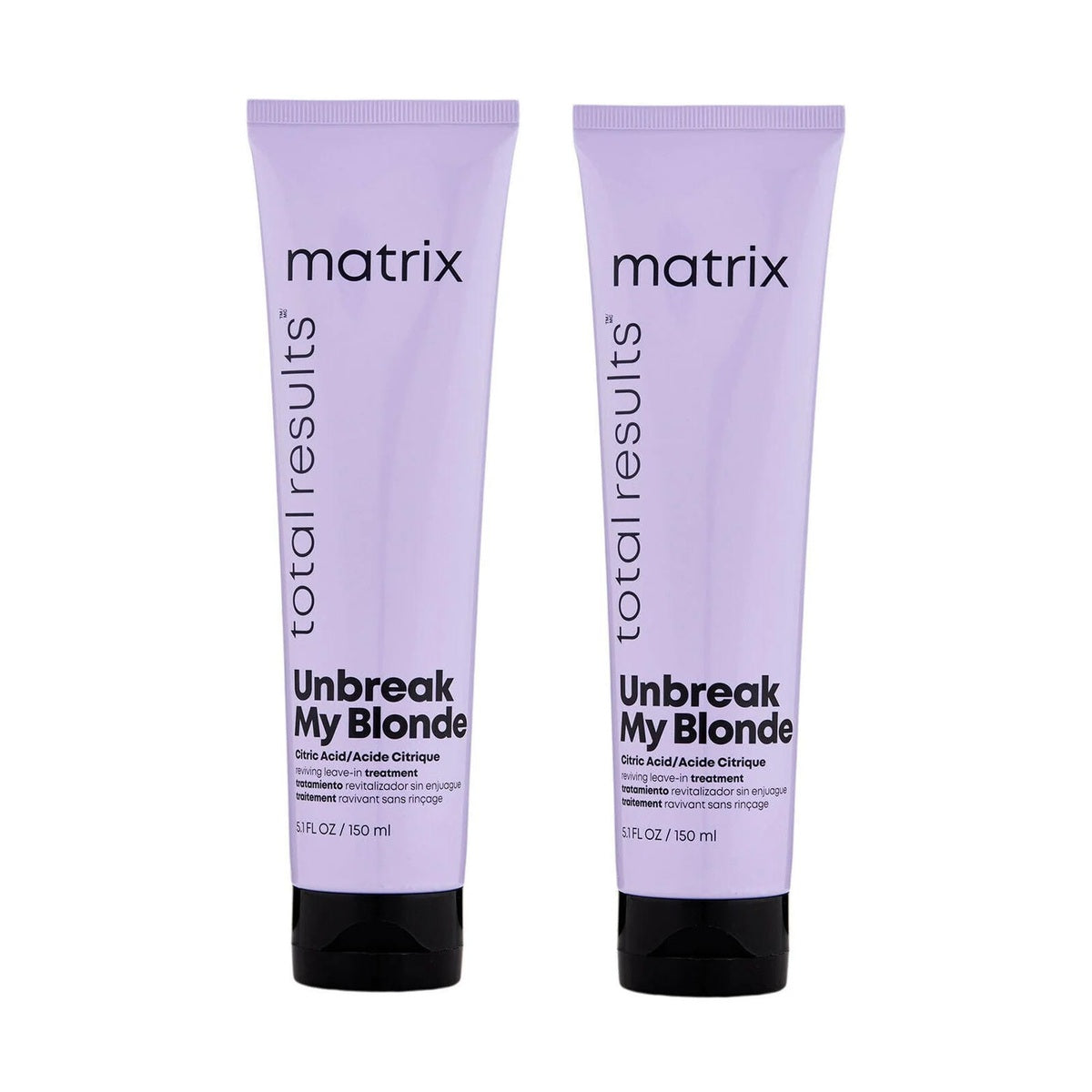2-Pack Matrix Total Results / Unbreak My Blonde Leave In 5 oz pure
