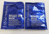 Matrix Total Results / Brass Off Neutralization Hair Mask: 1 oz - pack of 2 travel