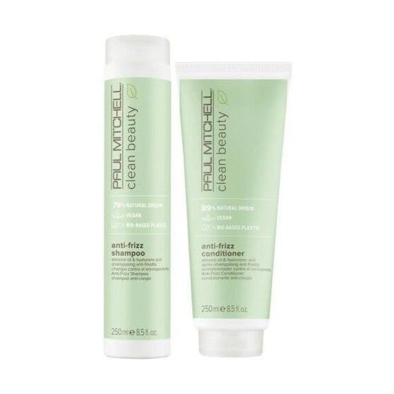 Paul Mitchell / Clean Beauty - Anti Frizz Shampoo & Conditioner 8.5 oz Duo sale ✔️