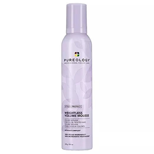 Pureology Style Protect, Weightless / Volume Mousse - 8.4 oz pure