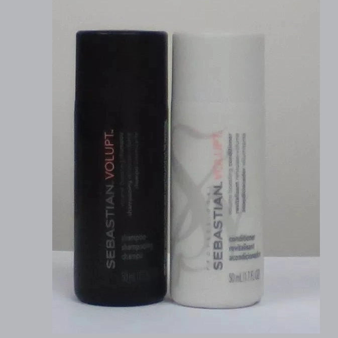 Sebastian Volupt Shampoo & Conditioner Duo 1.7 oz travel - BV - Choice Forever Beauty