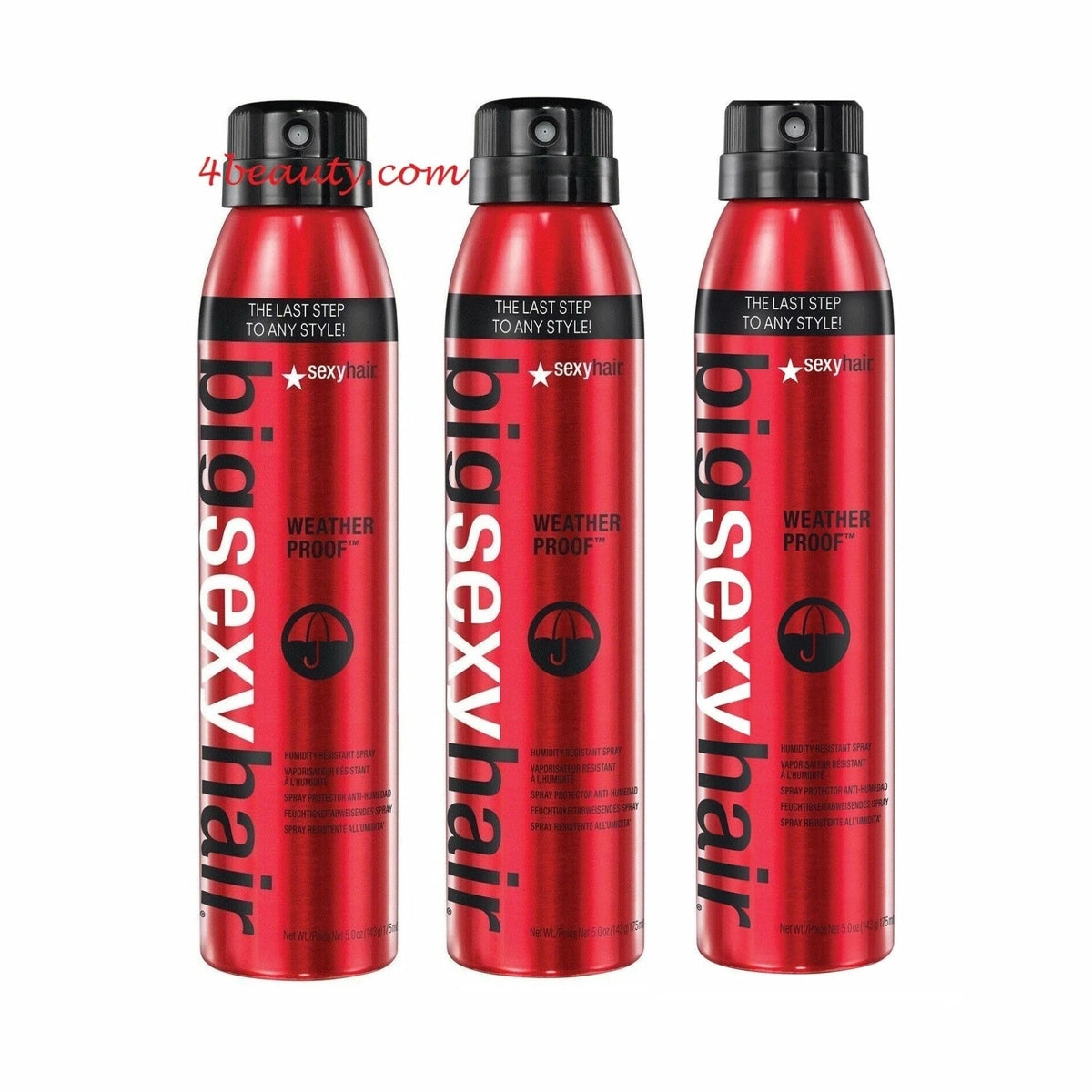 Sexy Hair Weather Proof Humidity Resistant Spray 5 oz (pack of 3) - f - Choice Forever Beauty
