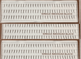 Stardel Lash 100% Human Hair Eyelashes Black: SINGLE MEDIUM (pack of 3)