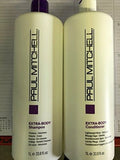 Paul Mitchell / Extra Body Shampoo & Conditioner 33.8oz Liter - DUO