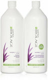 Matrix Biolage / Hydrasource Shampoo & Detangling Solution 33.8 oz Liter - Duo