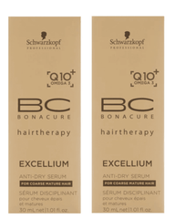 Schwarzkopf BC Bonacure Excellium Anti-Dry Serum 1.01oz (pack of 2) pure care