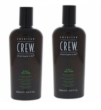 2 Pack - American Crew 3-In-1 Tea Tree Shampoo & Body wash 8.4 oz care