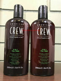 2 Pack - American Crew 3-In-1 Tea Tree Shampoo & Body wash 8.4 oz care