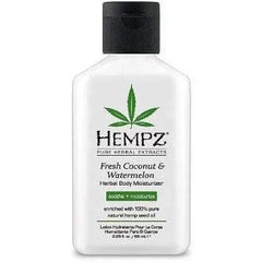 Hempz Coconut & Watermelon Moisturizer :  2.25 oz travel sale care