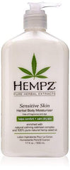 Hempz Sensitive Skin Herbal Body Moisturizer, Off White / 17 oz sale