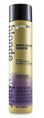 Sexy Hair Bright Blonde Shampoo Violet 10 oz care
