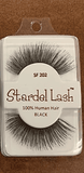 Stardel Lash 100% Human Hair Eyelashes Black: SF 113 (pack of 3)